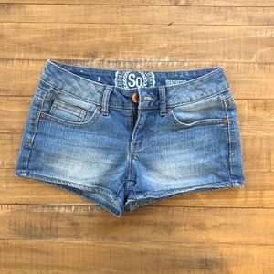 SO Shortie Jean Shorts Size 1